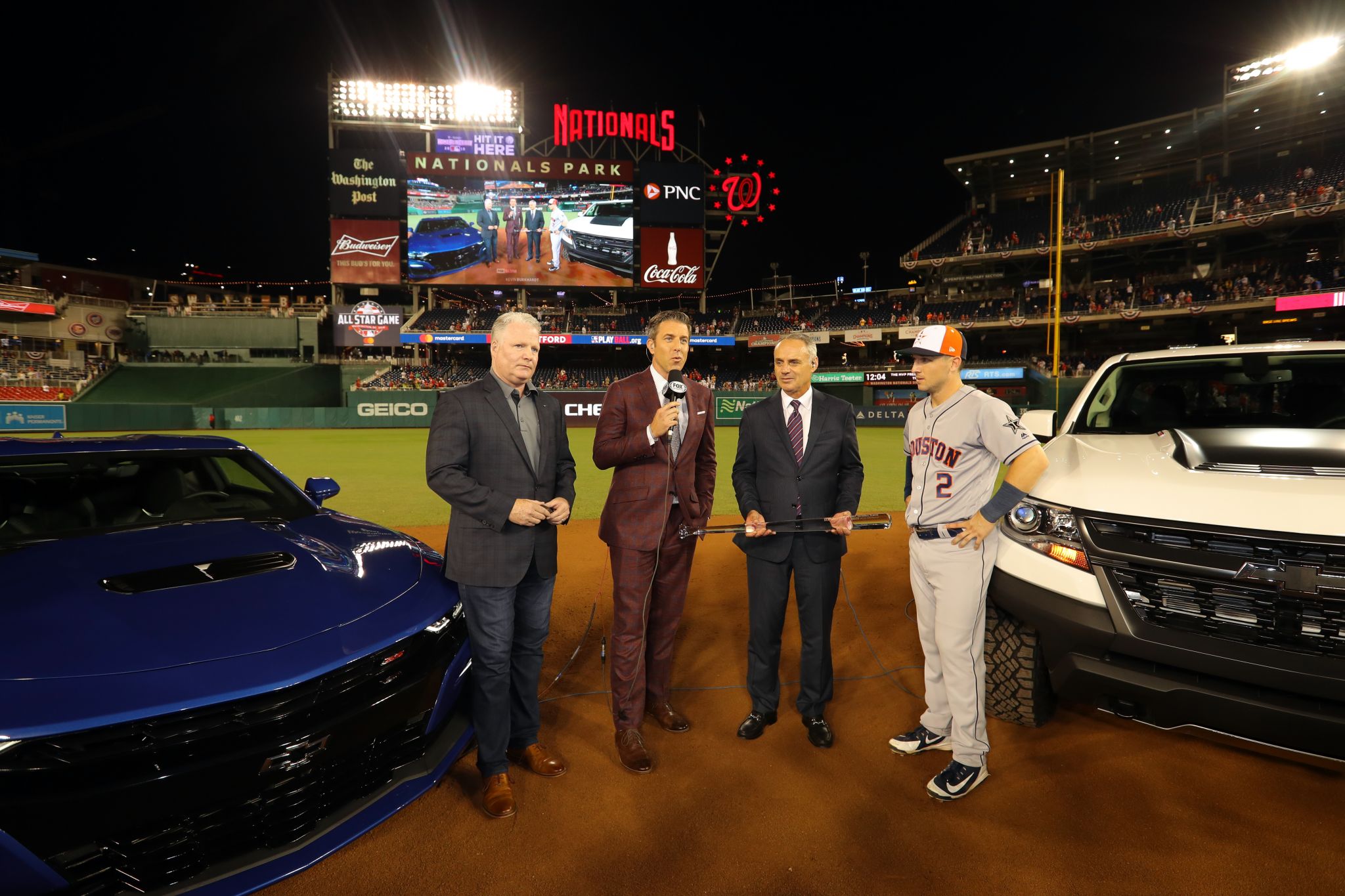 MLB ASG MVP Alex Bregman Chooses the New Camaro SS