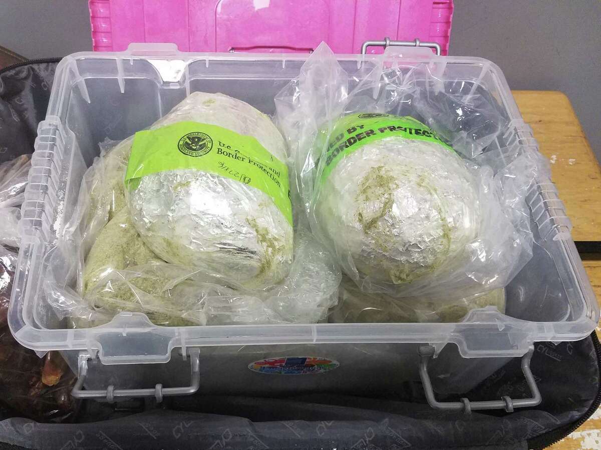 U.S. Customs and Border Protection nabbed a U.S. citizen on her way back from Mexico City after she allegedly tried to smuggle nearly 10 pounds of heroin into the country in her luggage.