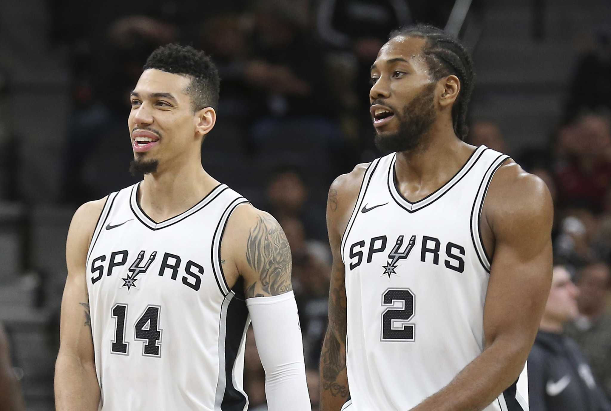 Danny Green's description of Kawhi Leonard when he first saw him: “He's  like a science experiment”