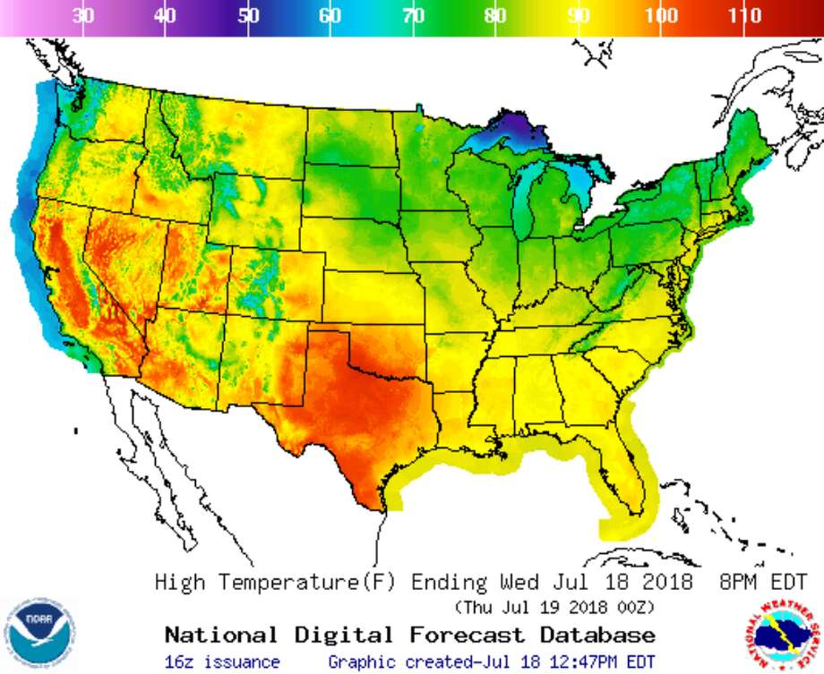 Texas' heat wave is going to be brutal this weekend, says National