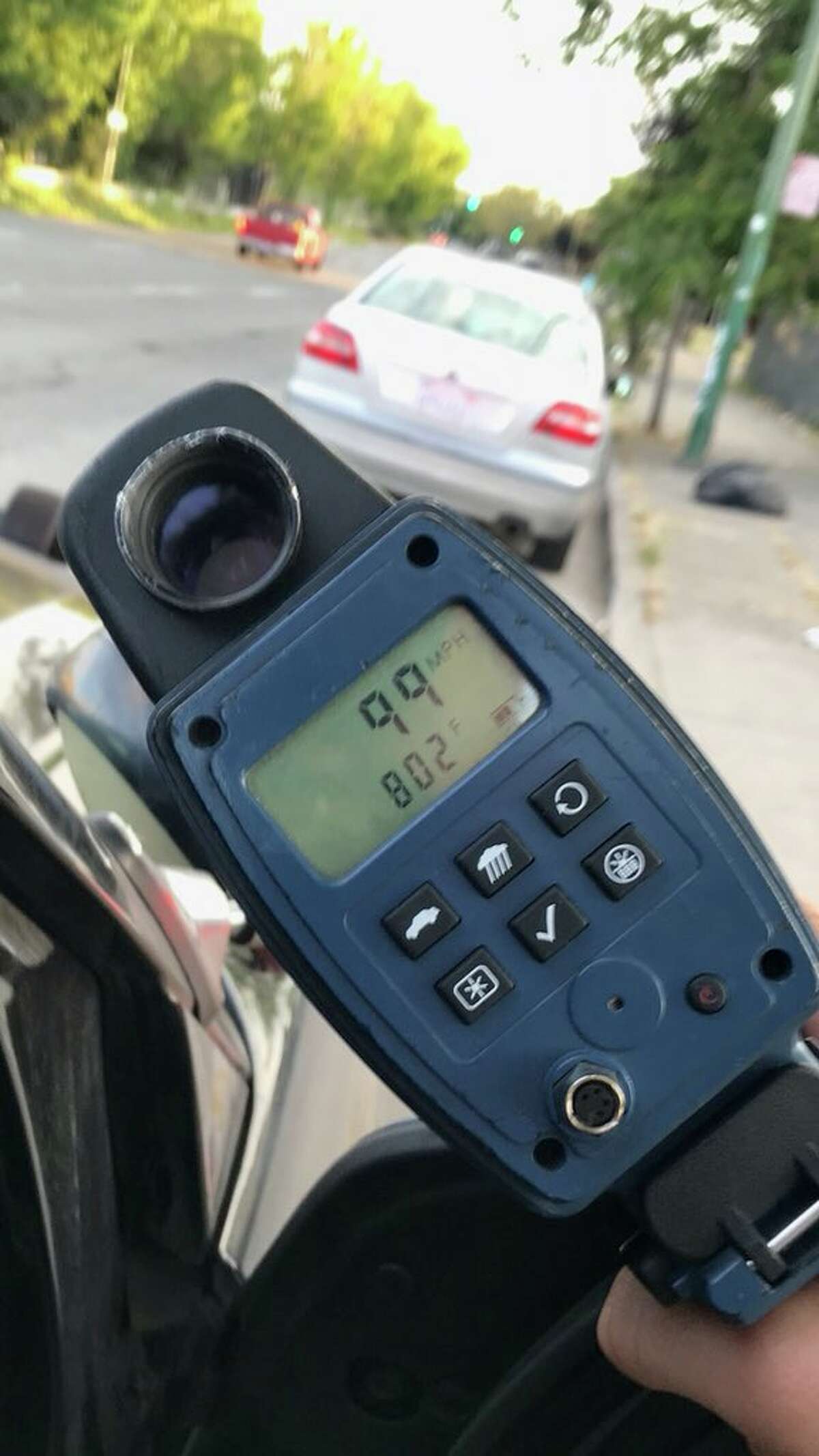 A man caught speeding tried to convince a Highway Patrol officer the speedometer reading was actually measuring the temperature, according to the California Highway Patrol. Click through the gallery for a roundup of reader-reported speedtraps in the Bay Area.