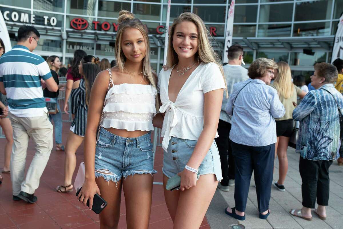 Fans at the Toyota Center in Downtown Houston for Sam Smith's The Thrill of it All Tour on Wednesday, July 18, 2018