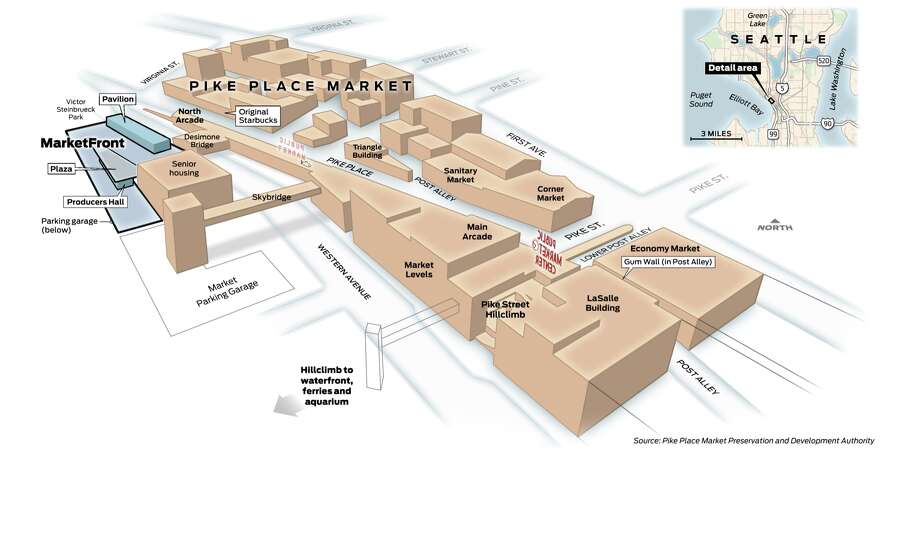 Pike Place Market Map