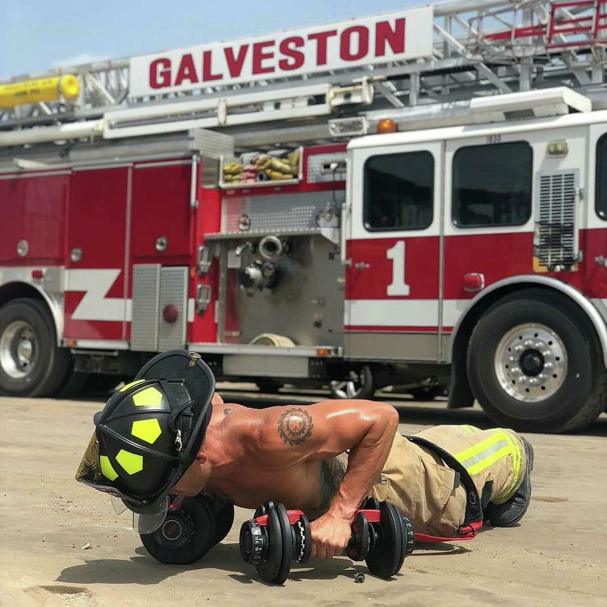 Steamy Galveston calendar is back, pairs shirtless fire fighters with