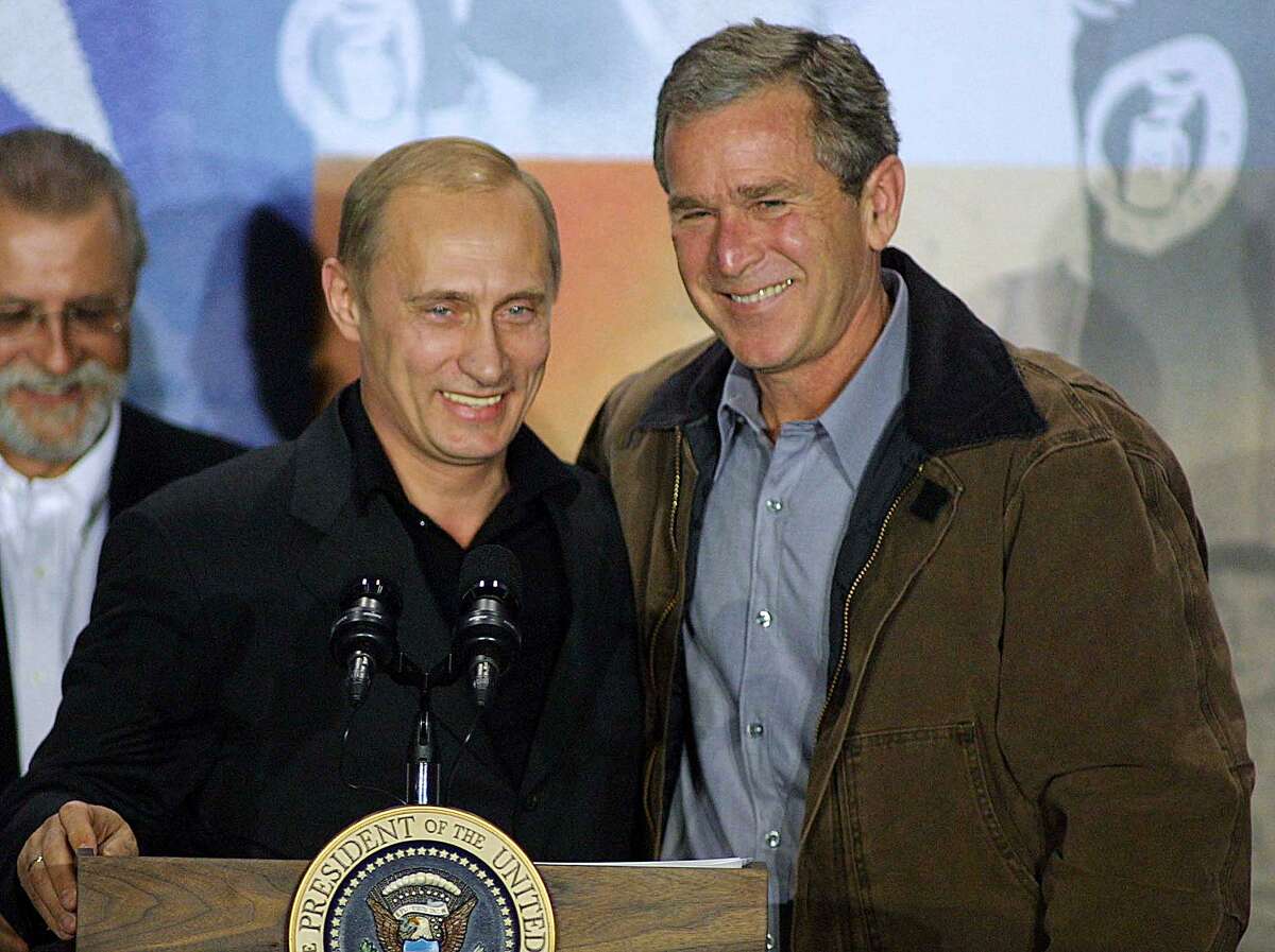 Джордж Буш и Путин
