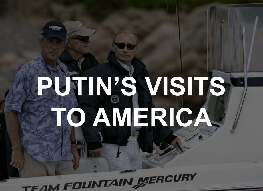 Vladimir Putin S Trips To The Us Sfgate Russia S Vladimir Putin Has Visited The United States On Several Occasions Sometimes At Invitation