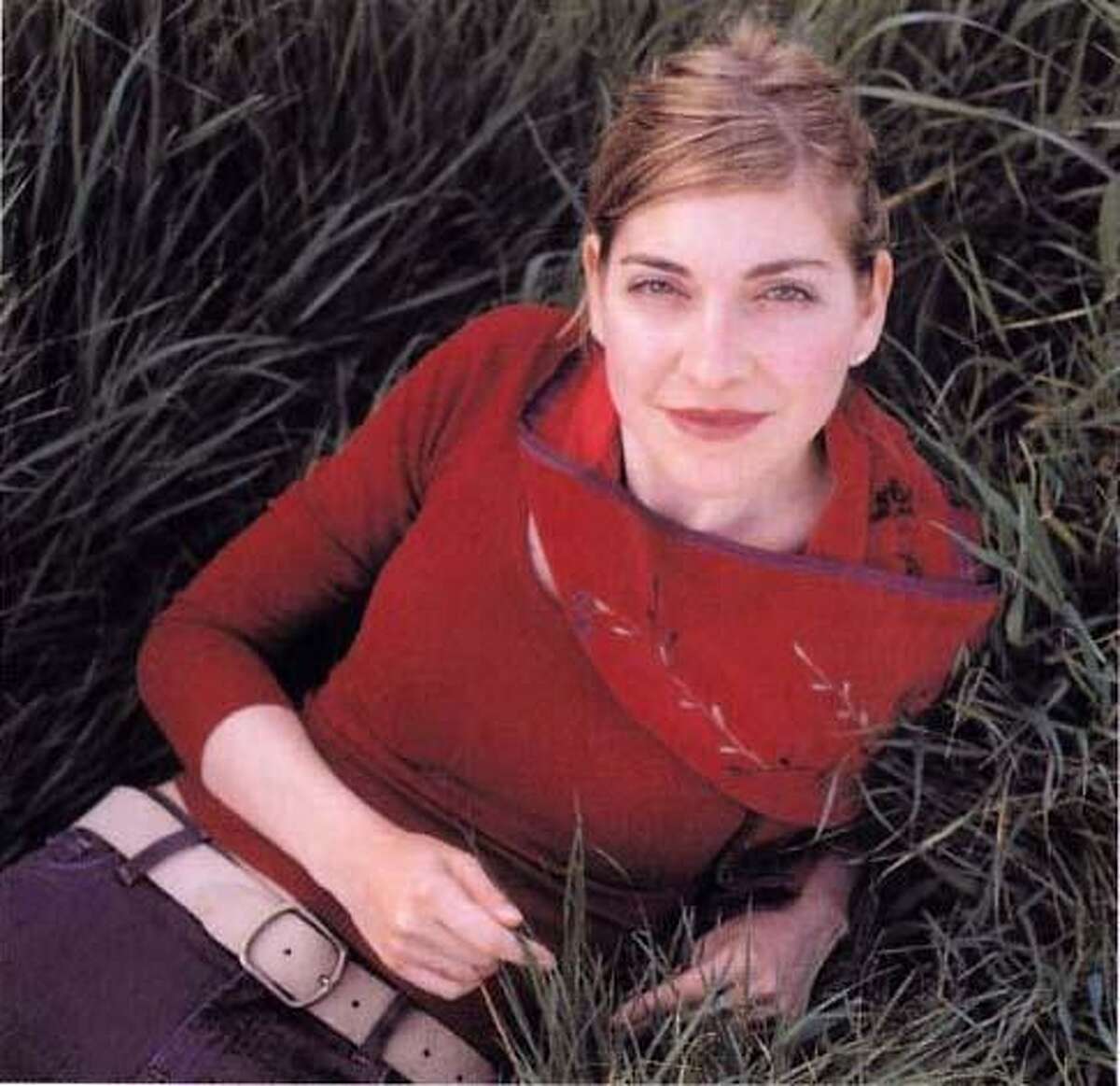 Photo of author Julie Orringer from the book jacket of her novel "How to Breathe Underwater" (Knopf)