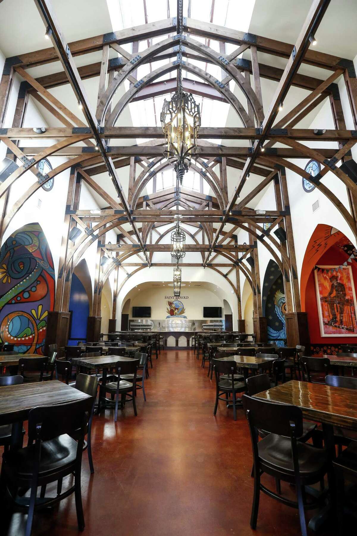 Saint Arnold beer garden now open for Houston brewery tourists