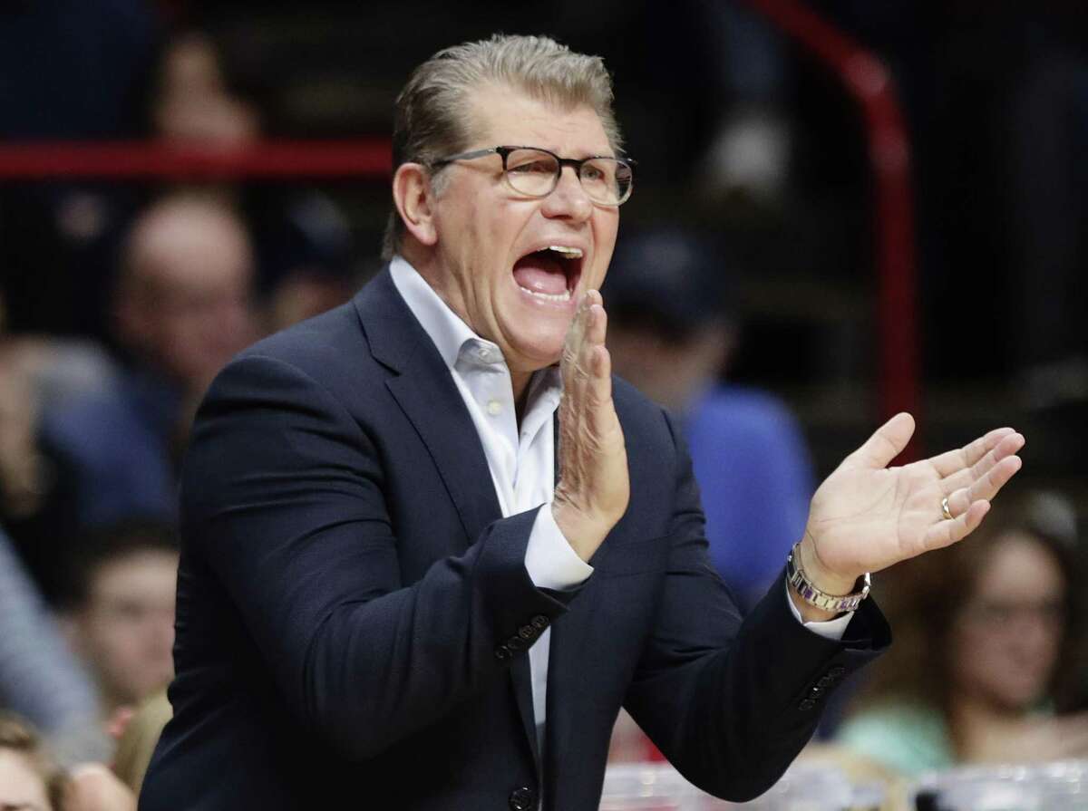UConn women’s basketball coach Geno Auriemma is happy to see former player and assistant coach Jamelle Elliott back at the school.
