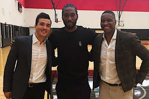First photo of Kawhi Leonard as a Toronto Raptor is released, and he appears to be smiling