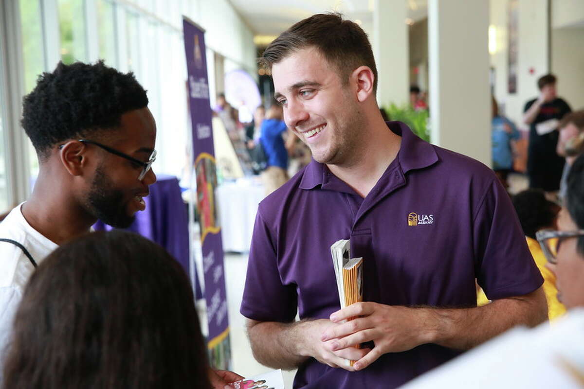 Were you Seen at the University at Albany’s summer orientation sessions for new students from Monday, June 25 to Monday, July 23, 2018?