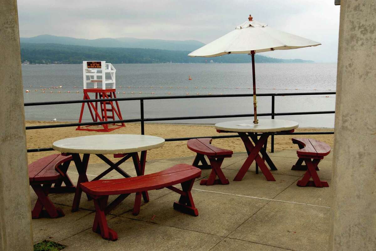 Million Dollar Beach was closed on Thursday, June 26, 2008, in Lake George, N.Y. (Luanne M. Ferris/Times Union archive)
