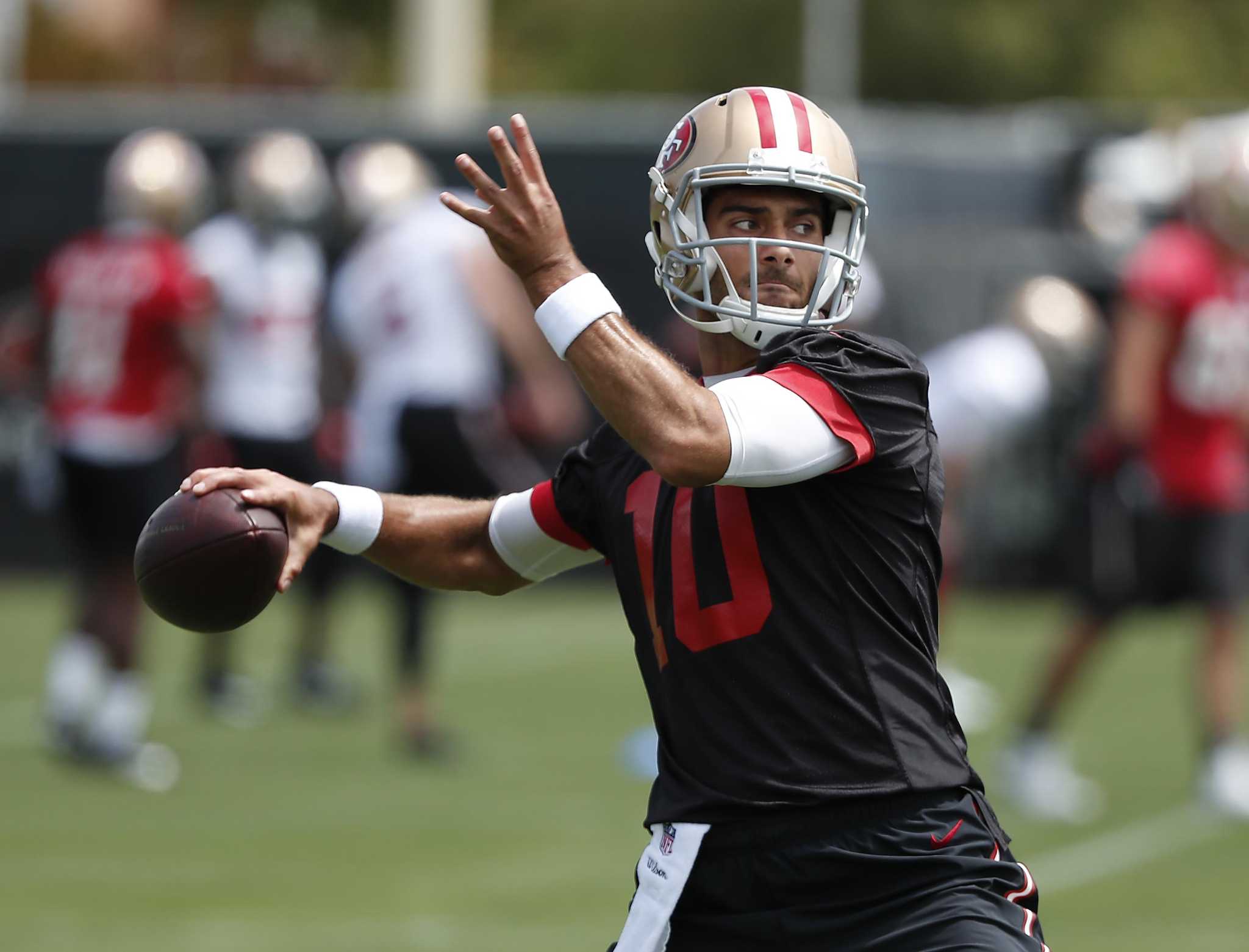 49ers Season Predictions Jimmy Garoppolo In Pro Bowl And 10 6 Record Sfchronicle Com