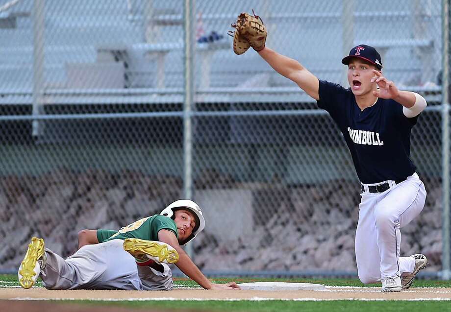 Baseball Trumbull Eliminates Hamden From Senior Legion Tournament Baseball Trumbull Eliminates Hamden From Senior Legion Tournament