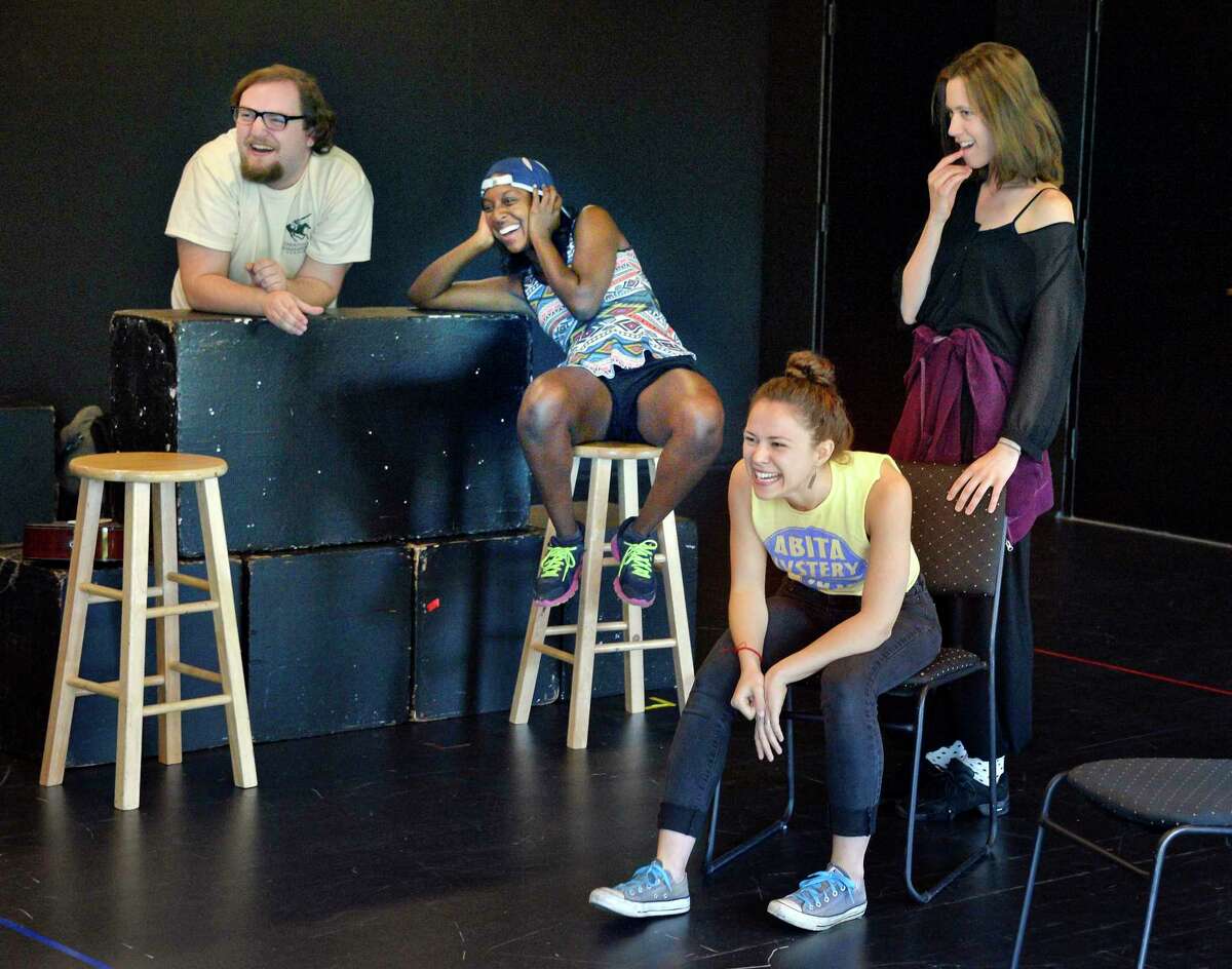 Actors during rehearsals of Saratoga Shakespeare Company's "Henry IV, Parts 1 & 2" at Skidmore College's Bernhard Theatre Friday July 20, 2018 in Saratoga Springs, NY. (John Carl D'Annibale/Times Union)