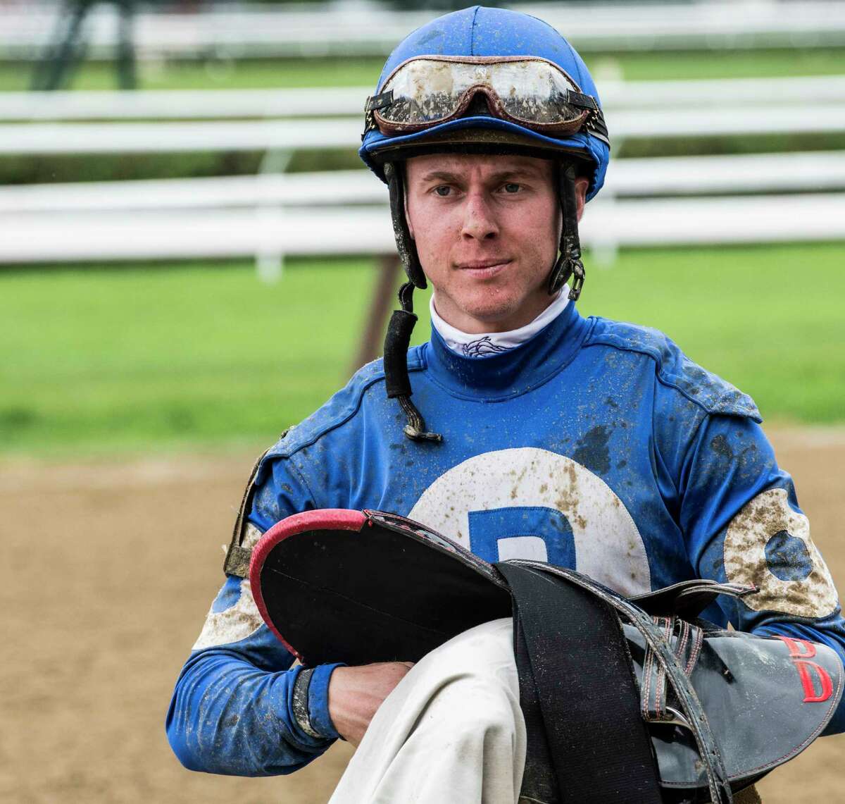 Dylan Davis keeps it in the family at Saratoga
