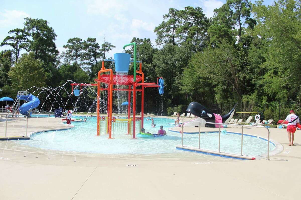 At a free event hosted from 1 to 4 p.m. June 20 at The Woodlands Family YMCA at Branch Crossing, organizations such as the Montgomery County Hospital District and Texas Children’s The Woodlands Hospital are showing up to educate parents and children on water safety to prevent these drownings from happening. Here, residents of The Woodlands swim and play in the recently renovated pool at Bear Branch Park on Thursday, July 26, 2018.