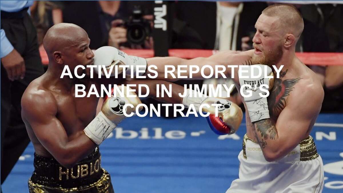 Click ahead to see the activities that Jimmy G is reportedly banned from doing.