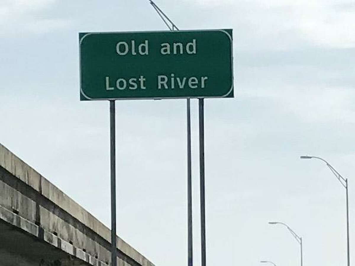 The highway sign on I-10 near Baytown may be the only such sign ever to inspire an orchestral composition.