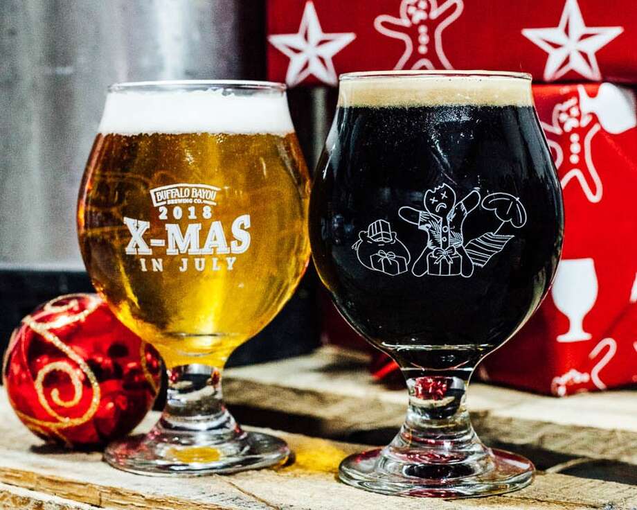 weekend beercast: buffalo bayou brewing celebrates x-mas in july