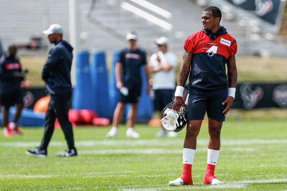 Watson practices with Houston Texans on 1st day of camp - The San