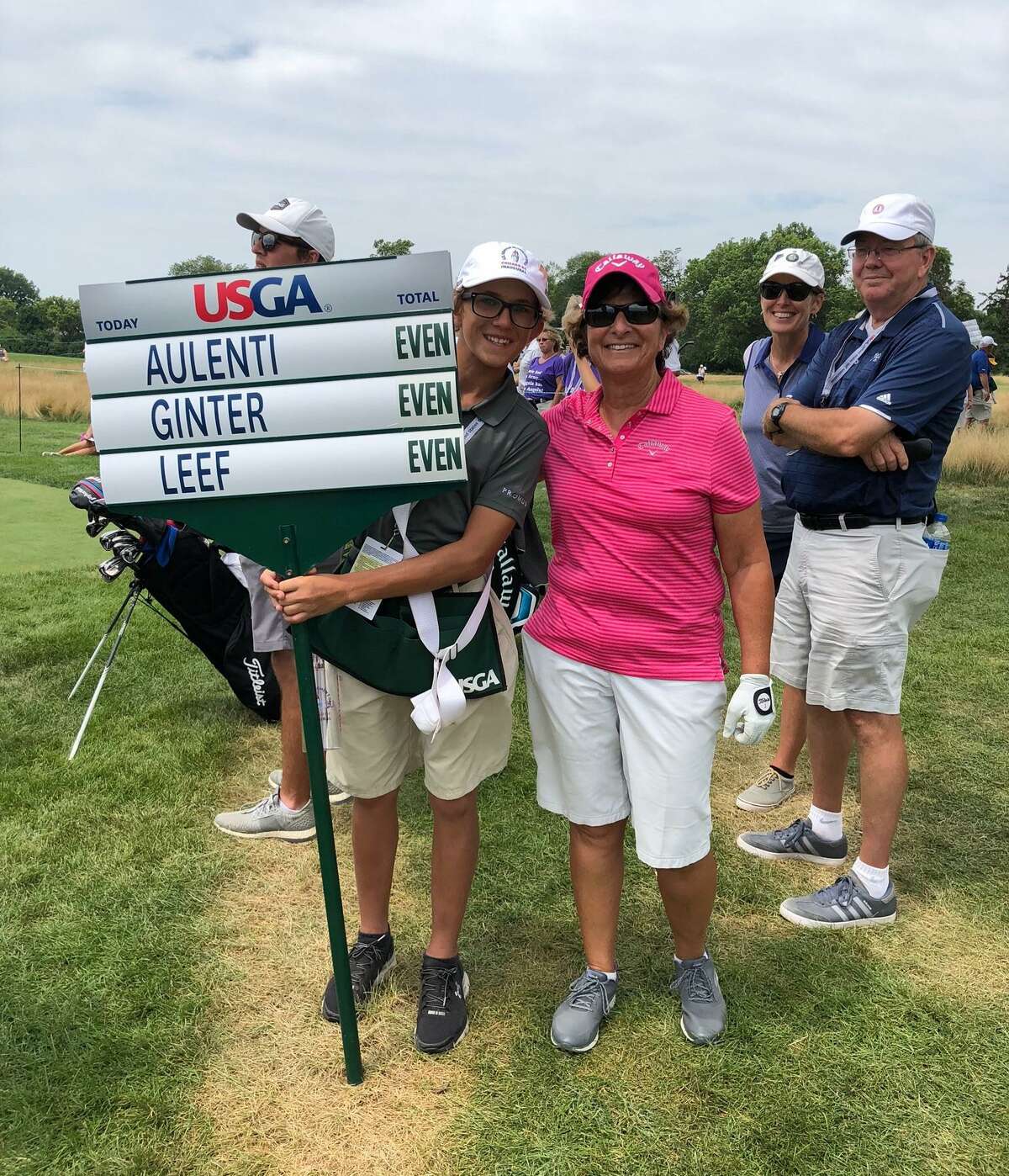 Priceless golf journey to U.S. Senior Women’s Open for Aulenti