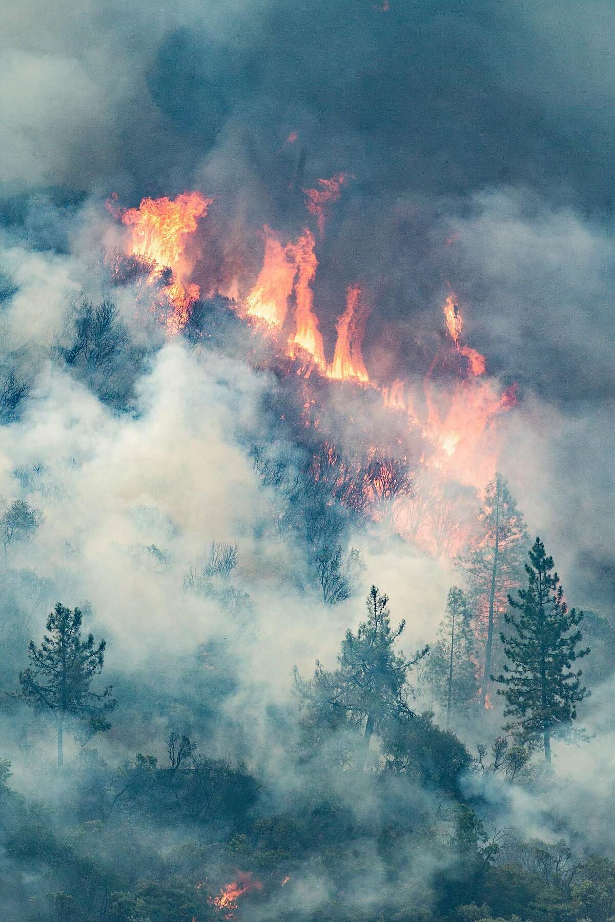 How Carr Fire erupted, sending whirls of flame and embers into Redding