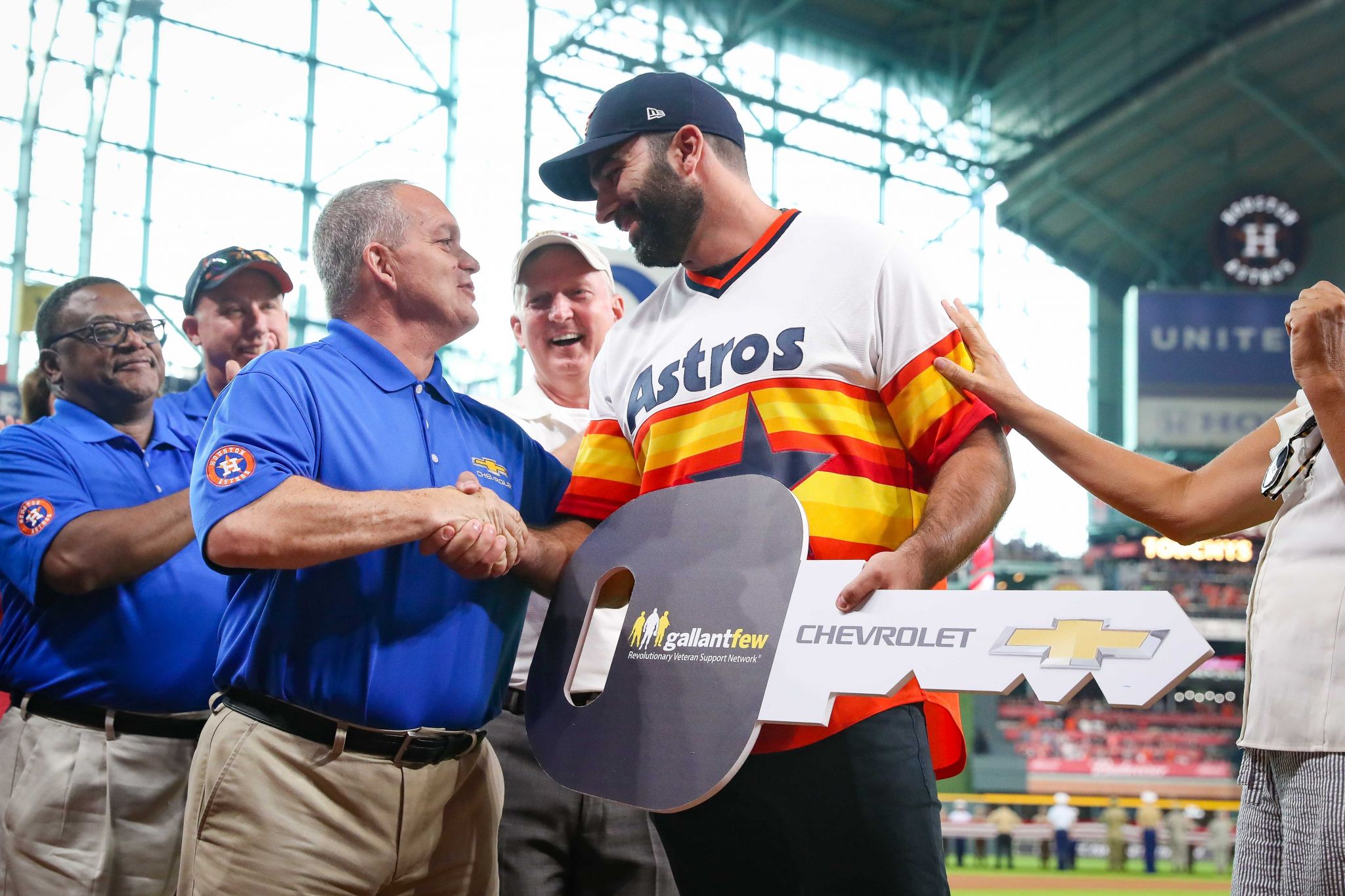 104-Year-Old Katy Veteran Honored at Astros Game