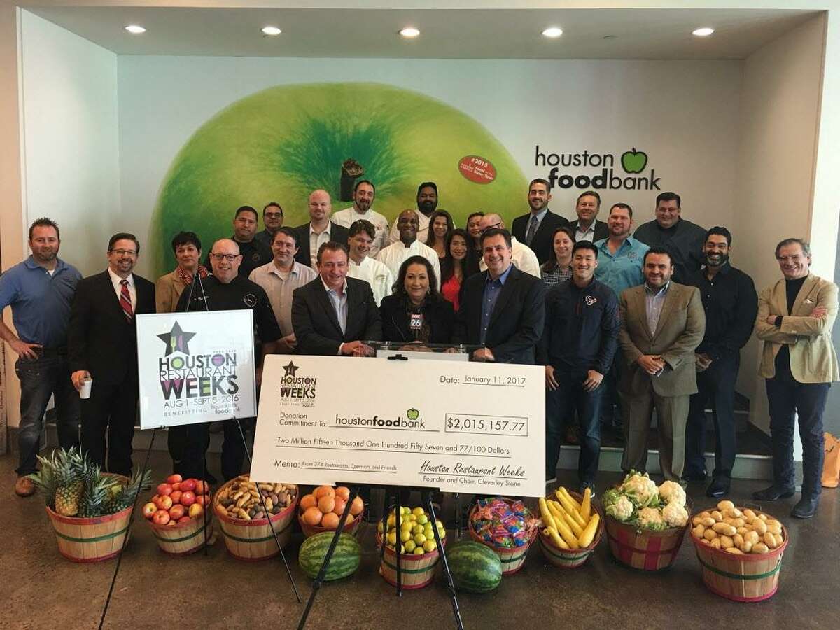 Houston Restaurant Weeks has raised more than $16.6 million for the local organization, enabling the distribution of over 44 million meals for food-insecure Houstonians.