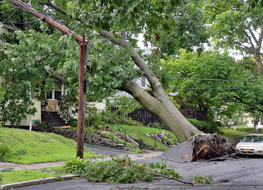 Thunderstorms topple trees, cause damage Times Union