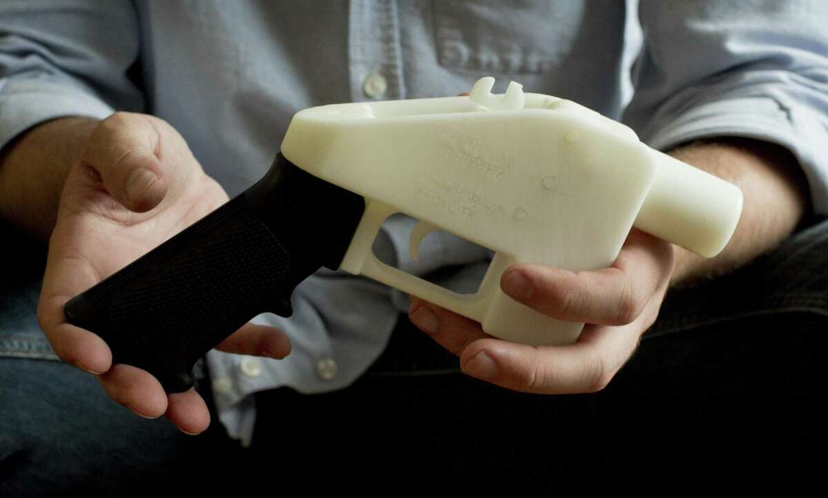 This is a plastic pistol that was completely made on a 3D-printer at a home in Texas. Washington Attorney General Bob Ferguson is set to announce a new lawsuit against the Trump Administration over a decision to allow plans for 3D-printer guns to be published on the internet.