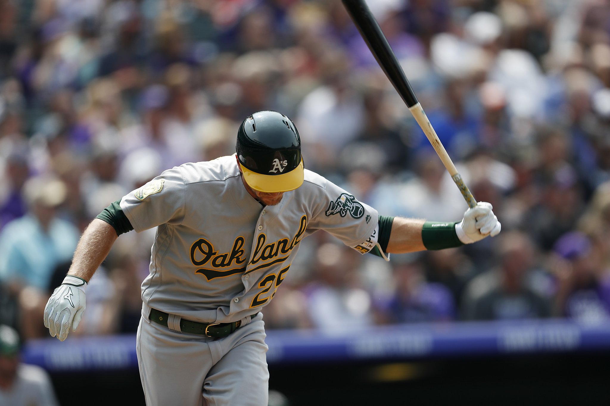 A’s Swept In Colorado After Bats Go Quiet