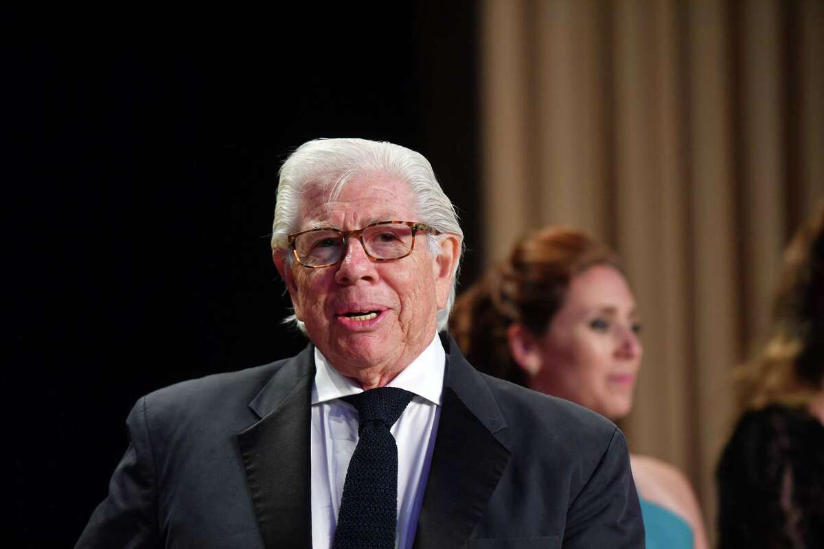Veteran reporter and author Carl Bernstein at the White House correspondents' dinner last year. MUST CREDIT: Washington Post photo by Marvin Joseph