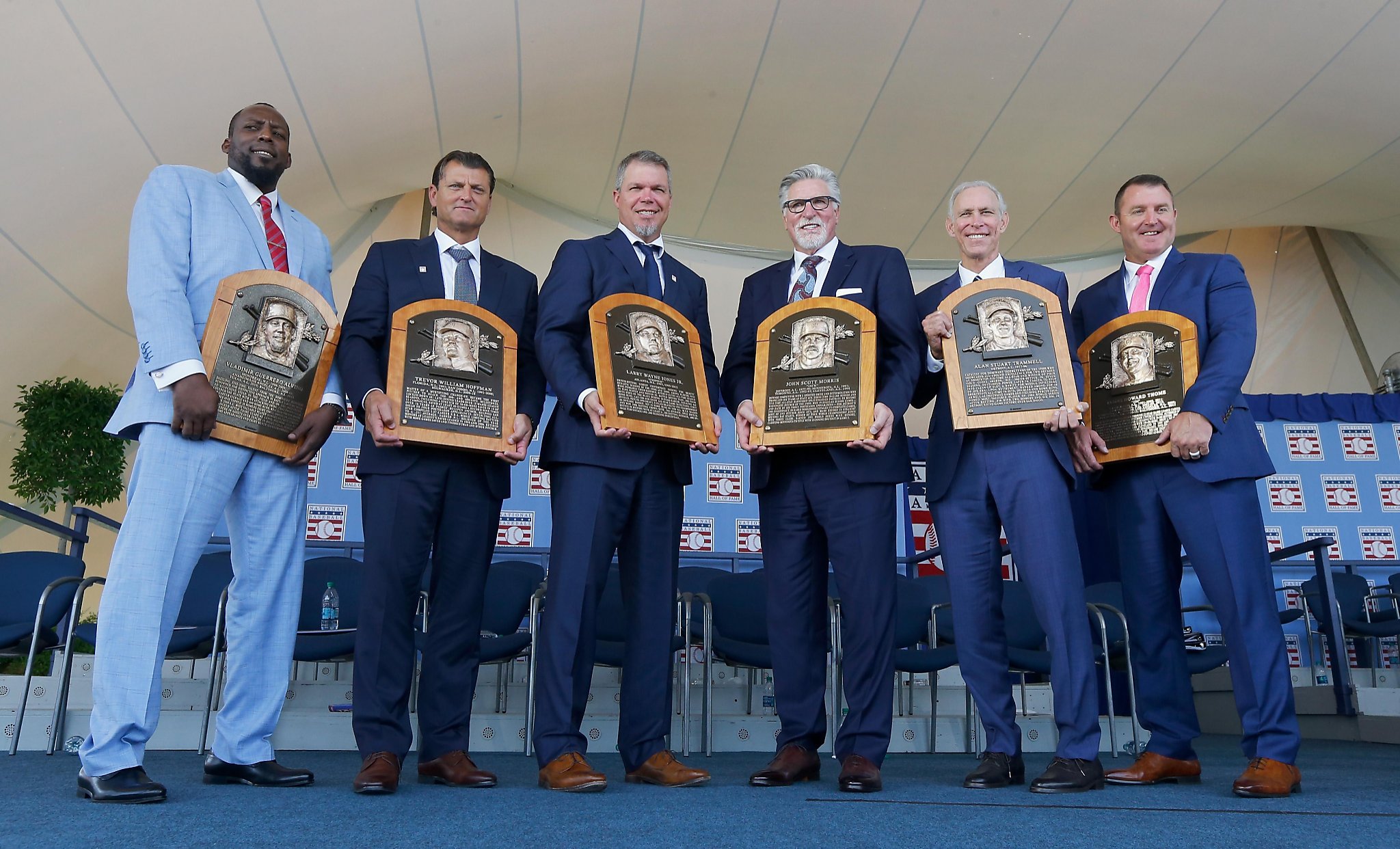 For proud Baseball Hall of Fame inductees, a day to be thankful in ...