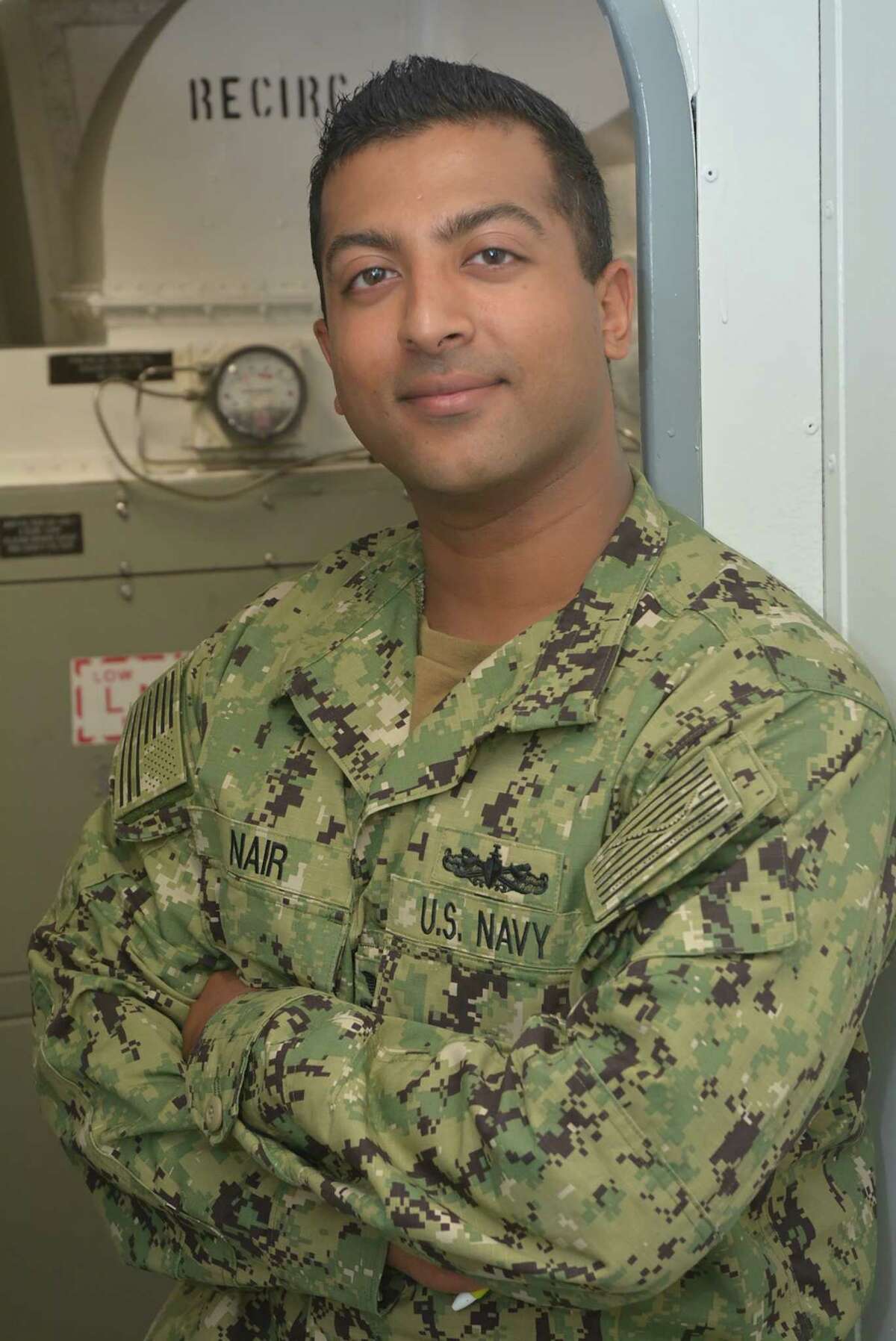 Petty Officer 1st Class Vinish Nair