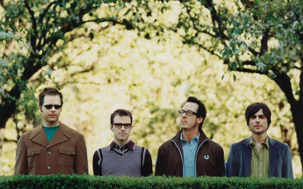 Weezer performs at MGM Grand at Foxwoods Thursday.