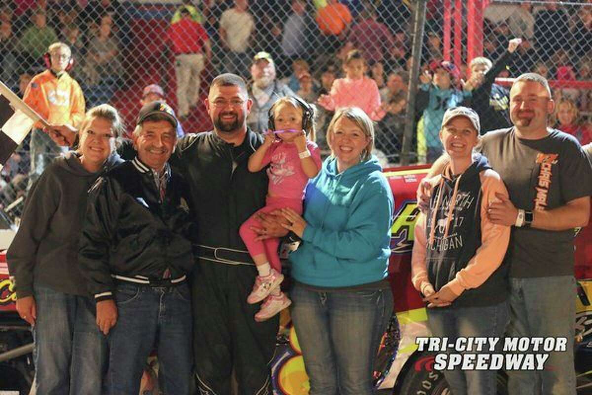 Nate Jones won the IMCA Modified division at Tri-City Motor Speedway on July 27.