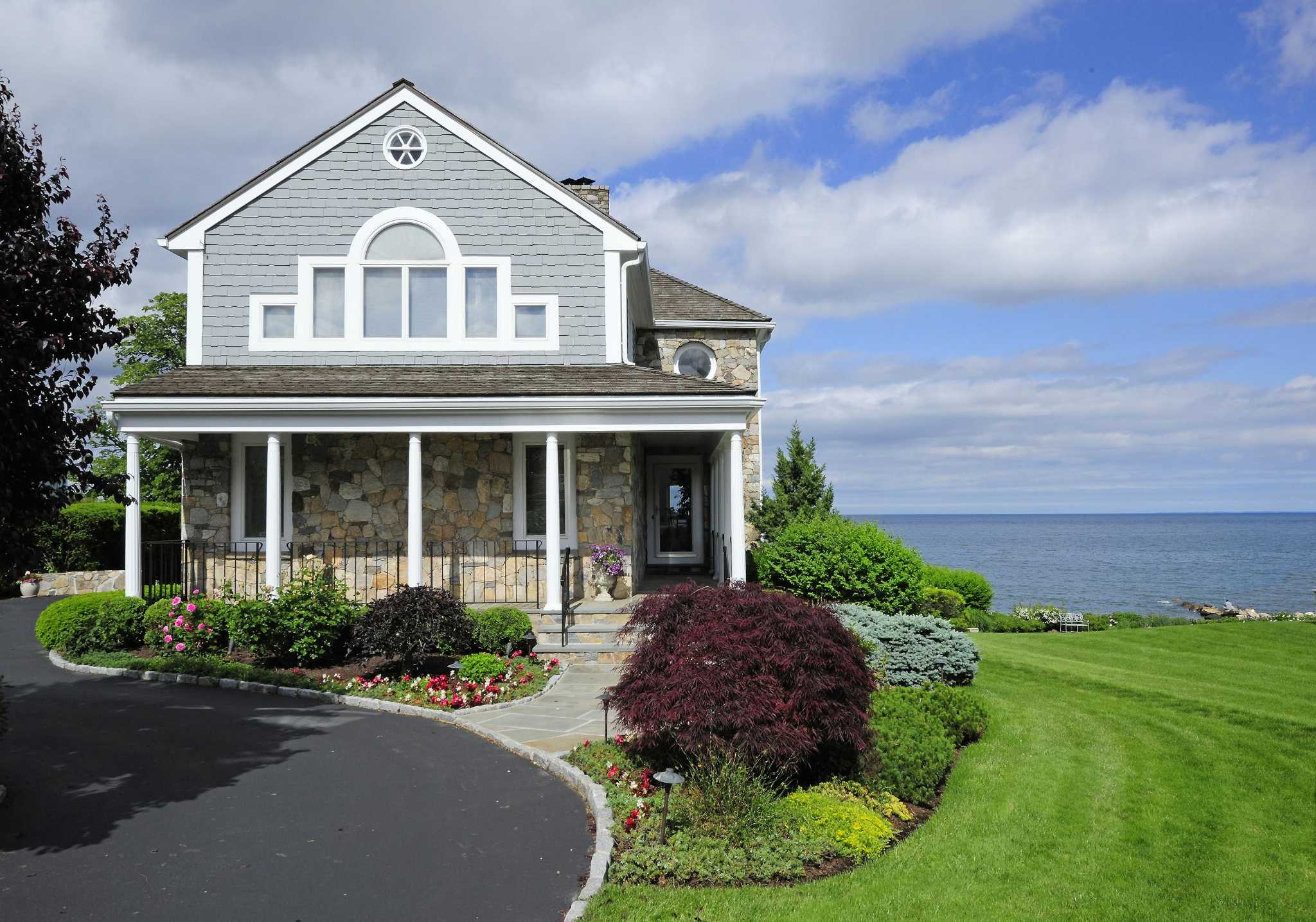 living’ at waterfront home in Shippan Point