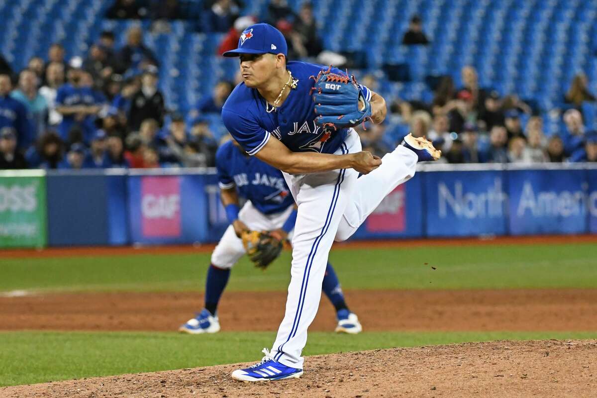 Roberto Osuna put up stellar numbers in Toronto, but off-field issues made him a controversial pick-up Monday for the Astros.