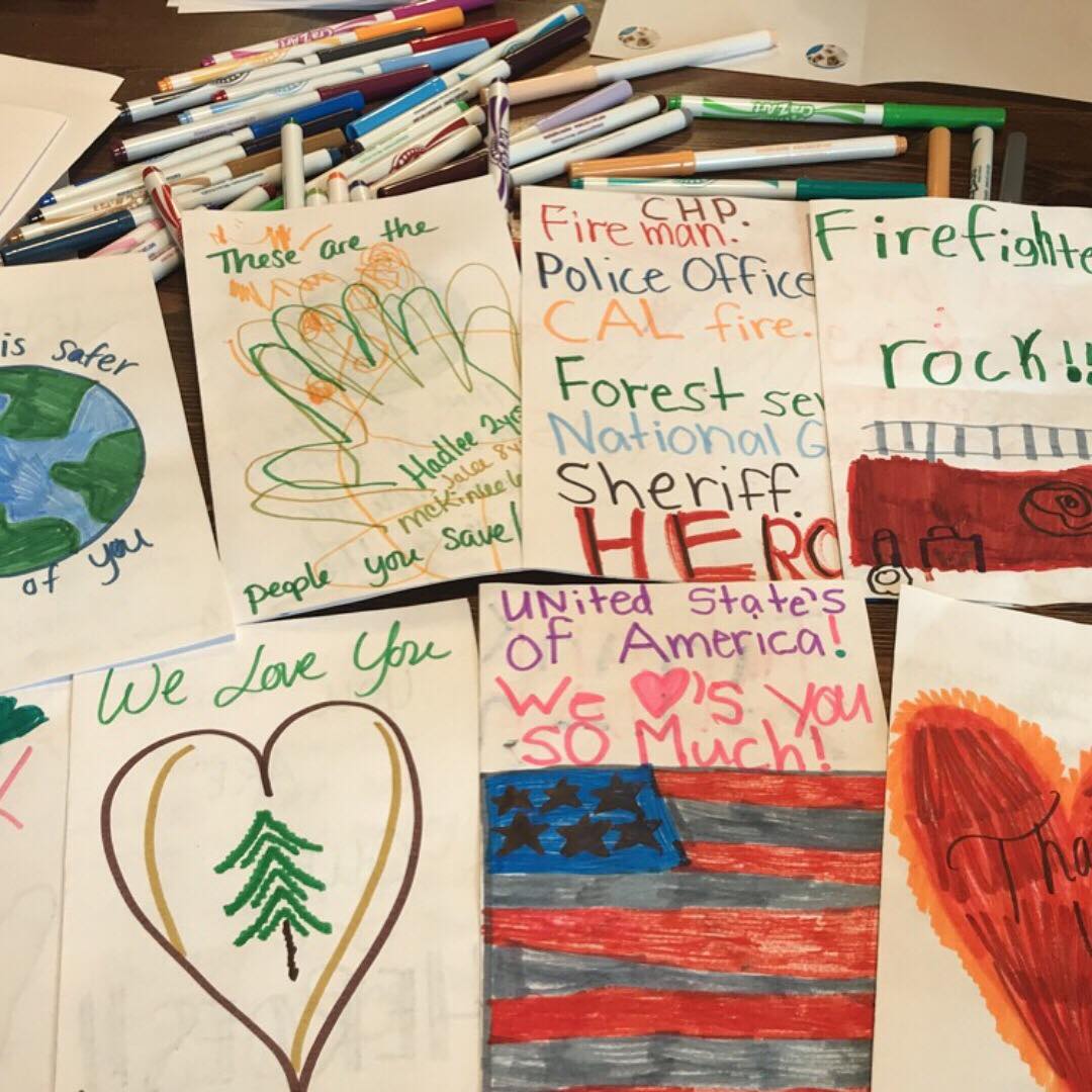 redding-mom-gathers-hundreds-of-thank-you-cards-for-first-responders