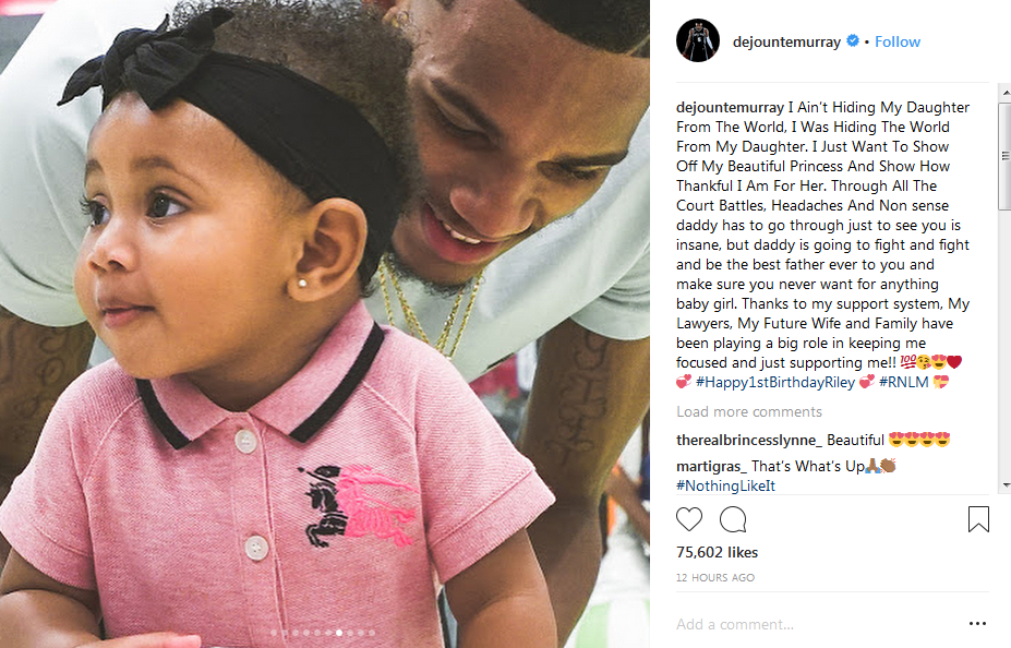 Spurs' Dejounte Murray shares how much his daughter changed his life