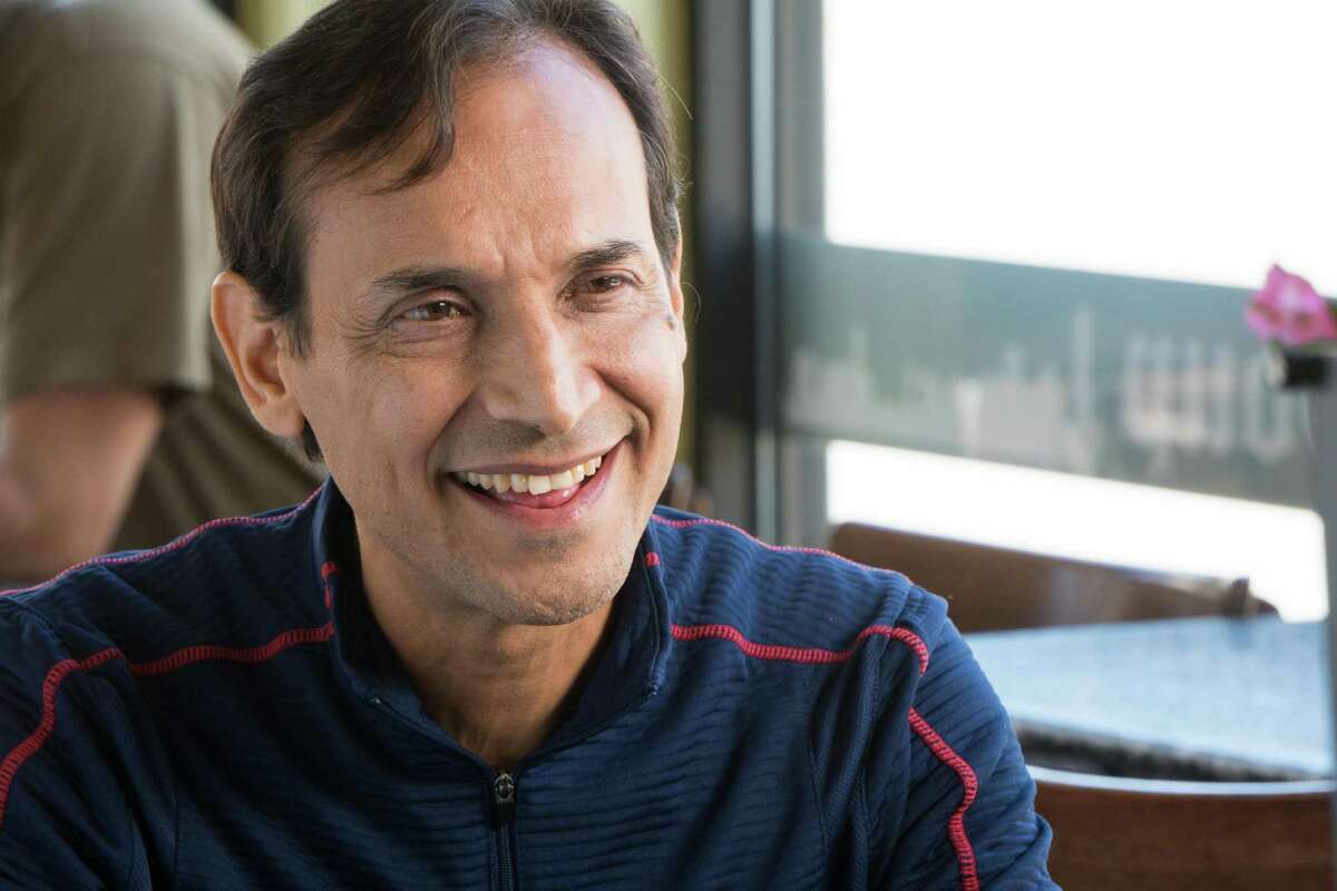 Jesse Borrego in a scene from "Phoenix, Oregon," an upcoming comedy in which he stars with James Le Gros and Lisa Edelstein.
