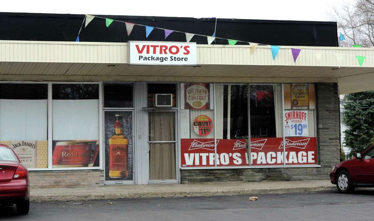 Vitro’s Package Store in Bridgeport in 2016. The zoning commission has approved rule changes that will allow the store to open.