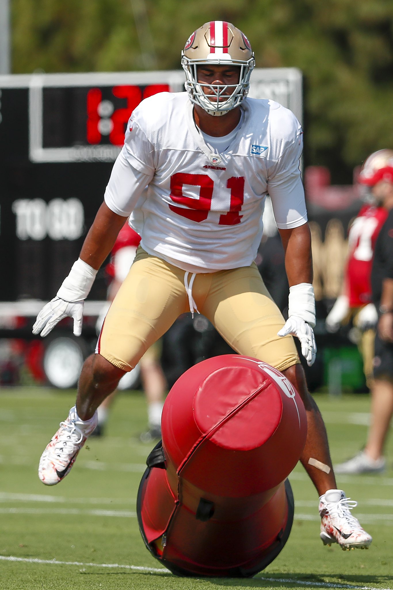 Another setback for 49ers' Arik Armstead