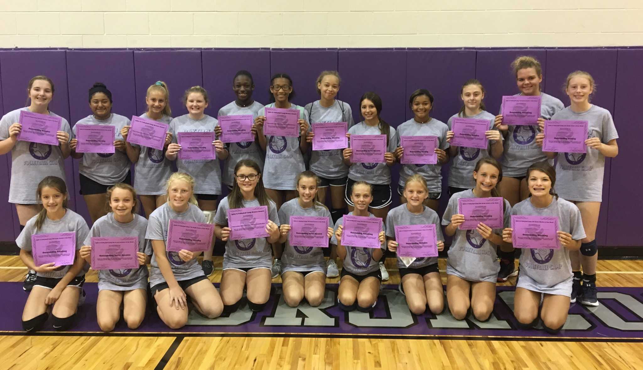 Dayton volleyball camp attracts big turnout