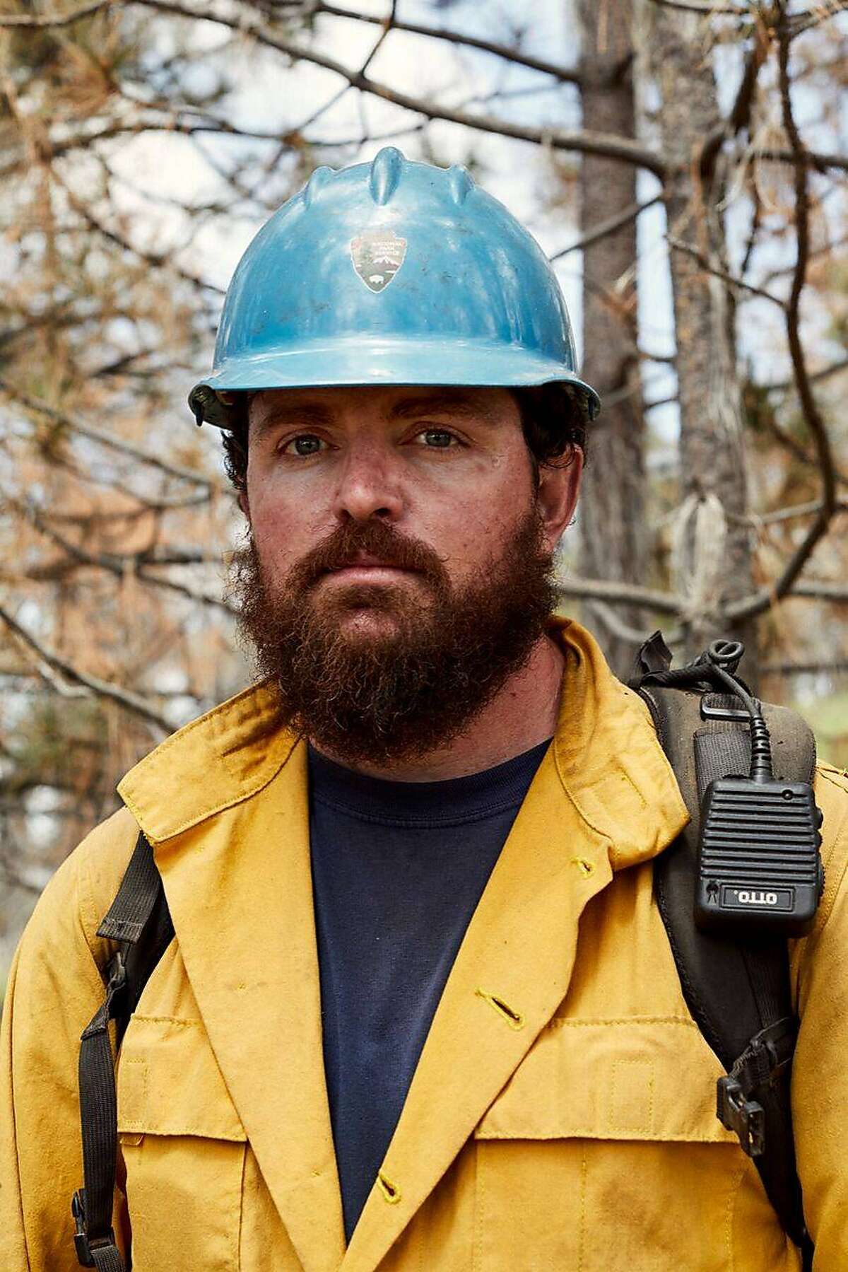 Captain Brian Hughes, a 33-year-old firefighter from Sequoia and Kings Canyon national parks, died after being hit by a falling tree on Sunday, July 29, 2018 while fighting the Ferguson Fire in Mariposa County near Yosemite.