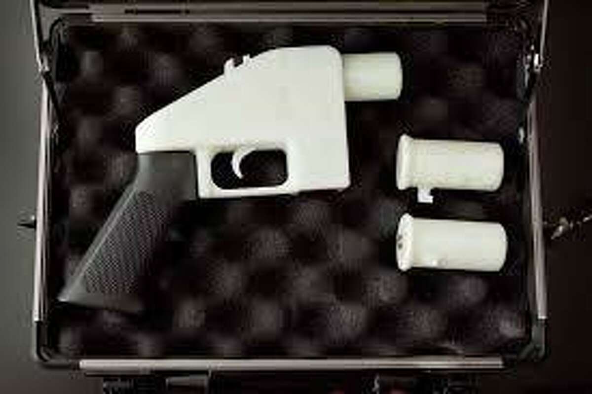 A printable pistol released to Internet was named "Liberator" in April 2013. MUST CREDIT: Photo courtesy of Cody Wilson
