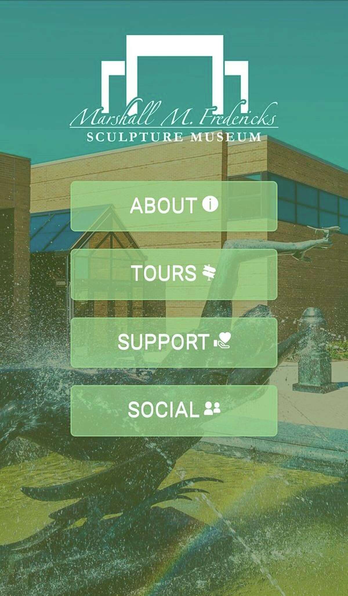 The Marshall M. Fredericks Sculpture Museum has launched a new app designed to allow visitors to tour the galleries and sculpture garden on their smartphones. The free app is available on both iOS and Android via the Apple App Store and Google Play Store. It can be downloaded in advance of a visit or in the gallery on the museum's free Wi-Fi. (photo provided)
