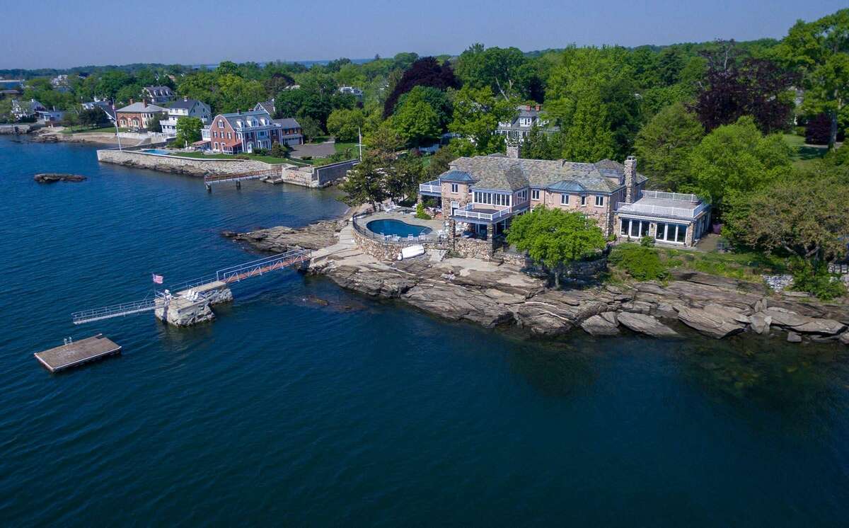 Edwin and Alice Binney built "Rocklyn" on the shores of Old Greenwich in the 1890s. As its name implies, it is as sturdy as a rock. It was substantially re-built after a fire in 1927 by a prominent architect, George Chappell.