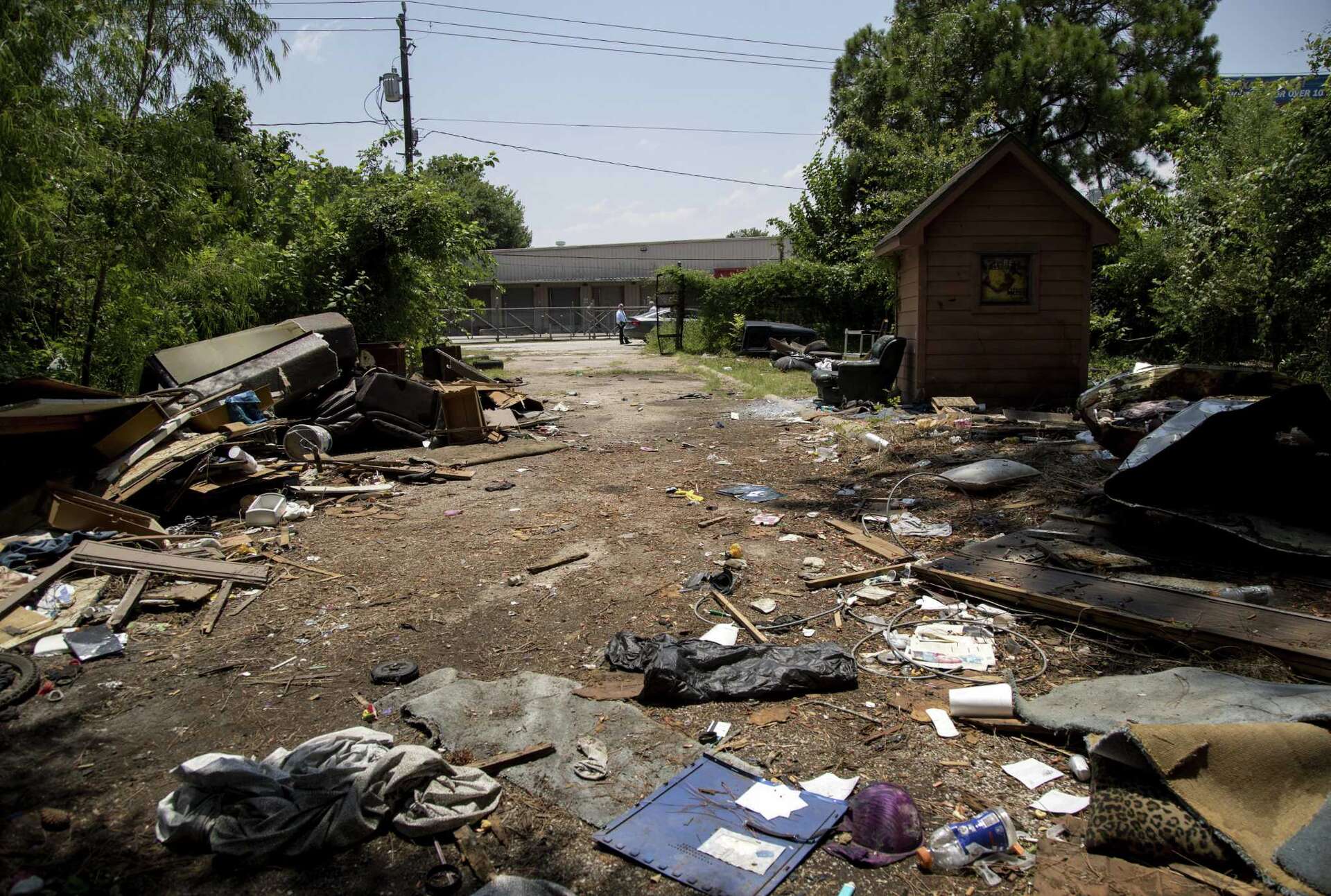Houston takes aim at illegal dumping with cameras, drones